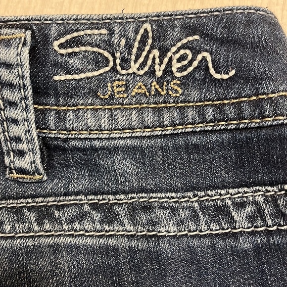 Plus Size Silver Bootcut Jeans. Size 20 - Picture 3 of 6
